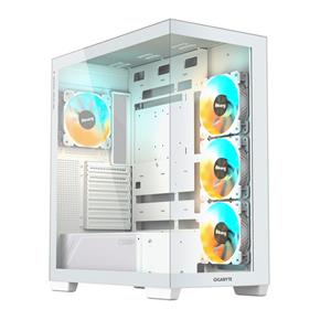 GIGABYTE C500 PANORAMIC STEALTH ICE/Midi Tower/Transpar./Bílá