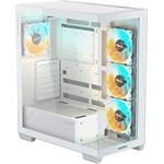 GIGABYTE C500 PANORAMIC STEALTH, Midi-Tower, biela