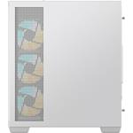 GIGABYTE C500 PANORAMIC STEALTH, Midi-Tower, biela