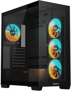 GIGABYTE C500 PANORAMIC STEALTH, Midi-Tower, čierna