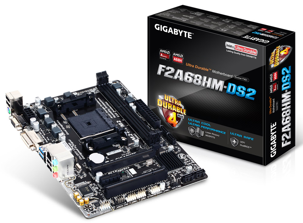 Системная плата gigabyte ga f2a68hm ds2 какой процессор пойдет на не