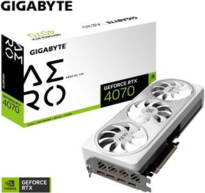 Gigabyte GeForce RTX 4070 AERO OC 12G 