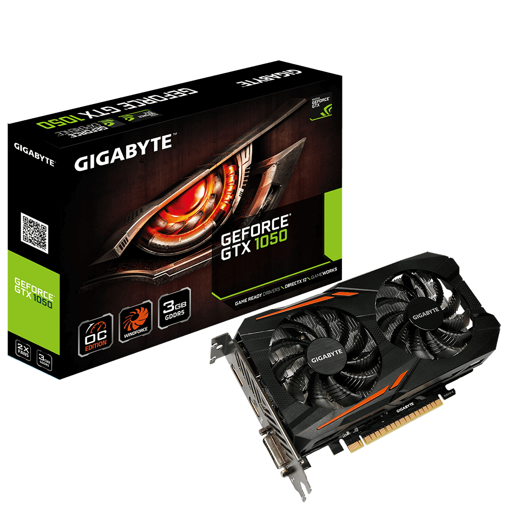 GIGABYTE GTX 1050 OC 3G