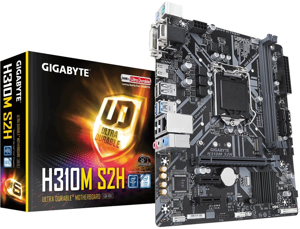 Gigabyte h310m s2h обзор