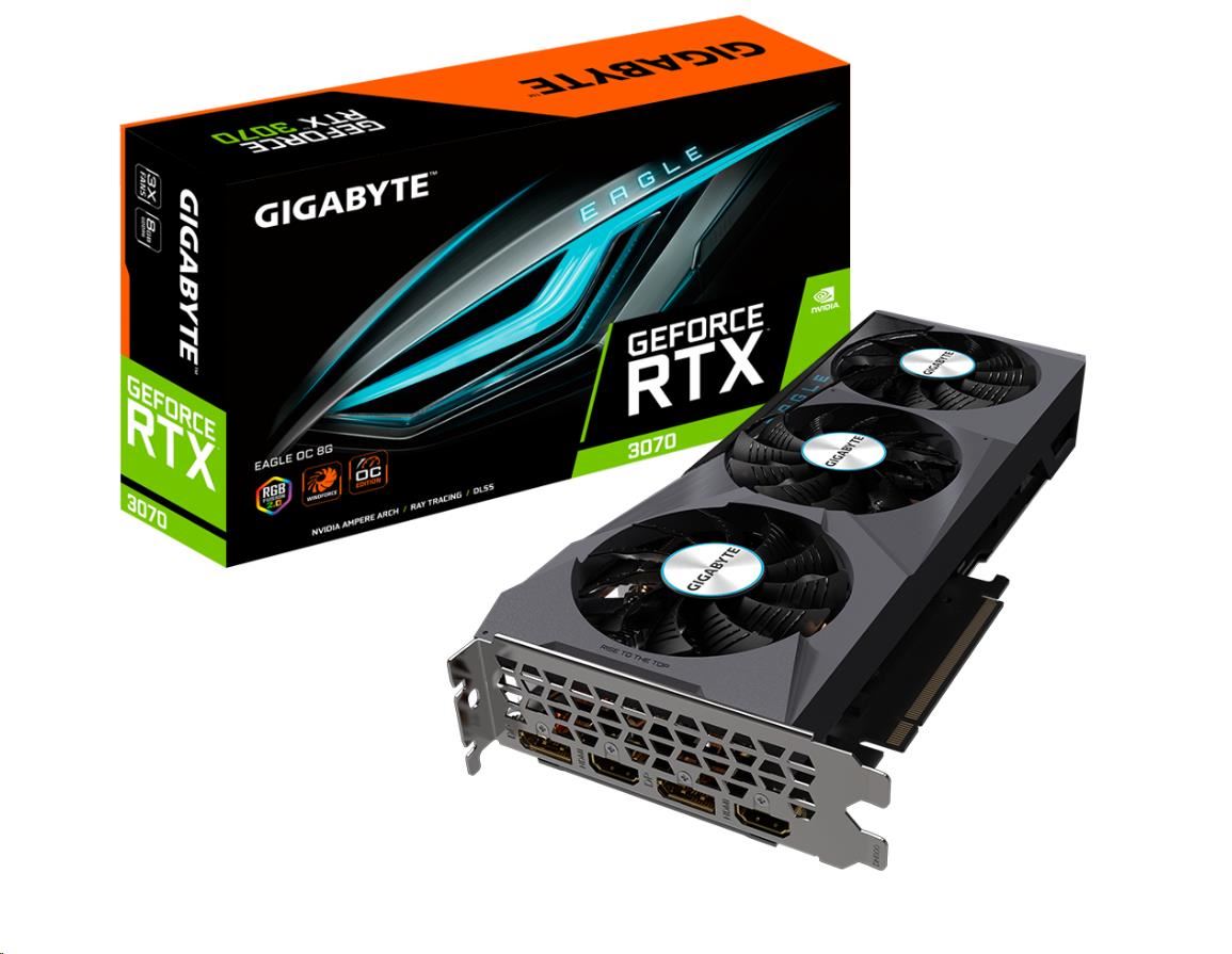 Gigabyte NVIDIA GeForce RTX 3070 EAGLE OC 8G Rev. 2.0