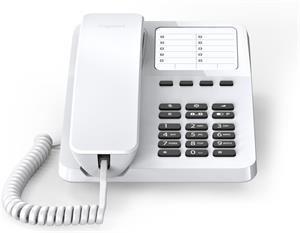 Gigaset DESK 400 White, telefónny prístroj, biela, (rozbalené)