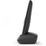 Gigaset E290HX Black, bezdrôtový telefón, prídavné slúchadlo