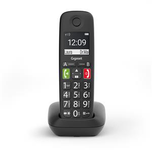 Gigaset E290HX Black, bezdrôtový telefón, prídavné slúchadlo, (rozbalené)