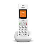 Gigaset E390 White, DECT/GAP bezdrôtový telefón