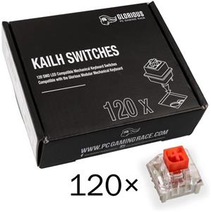 Glorious PC Gaming Race Kailh Box, klávesové spínače, červené, 120ks