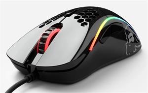 Glorious PC Gaming Race Model D Gaming Mouse, lesklá, čierna