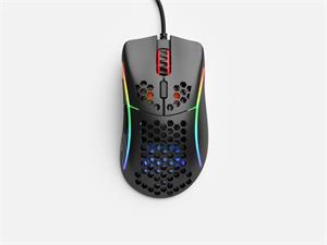 Glorious PC Gaming Race Model D- Gaming Mouse, lesklá, čierna