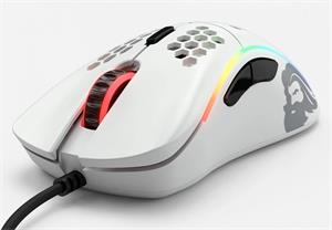 Glorious PC Gaming Race Model D Gaming Mouse, matná, biela