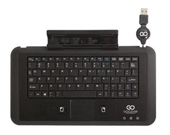 GOCLEVER USB klávesnice s touchpadem a stojánkem pro tablety 7 ", 9,7 " a 10 "
