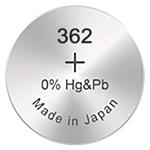 Gombíková batéria do hodiniek GP 362 - 1ks
