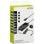 Goobay adaptér 90W pre notebook 230V, 12-22V max. 4A, USB port