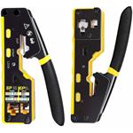 Goobay krimpovacie kliešte na ,6,8 žilový kábel, Pass Through