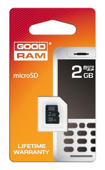 Goodram microSD 2GB class 4 + adapter