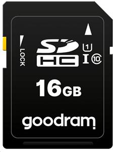 GOODRAM SDHC karta 16GB (R:100/W:10 MB/s) UHS-I Class 10