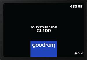 GOODRAM SSD CL100 Gen.3 480GB SATA III 7mm, 2.5"
