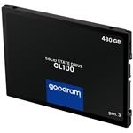 GOODRAM SSD CL100 Gen.3 480GB SATA III 7mm, 2.5"