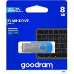 Goodram Twister 8GB, modrý