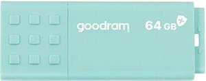 Goodram UME3, 64 GB, azúrový
