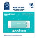 Goodram UME3 Care, 16 GB, azúrový