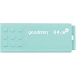 Goodram UME3 Care, 64 GB, azúrový