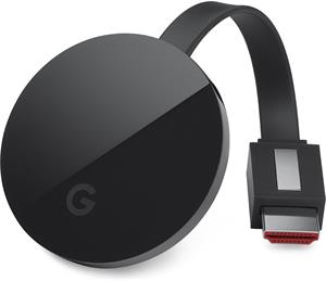 Google Chromecast Ultra 4K, čierny