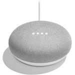 Google Home Mini Chalk, hlasový asistent, sivý