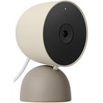 Google Nest Cam Indoor Wired, 2. generácia, béžová