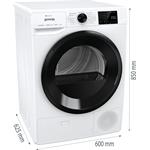 Gorenje DPNE72/GNWIFI, sušička prádla