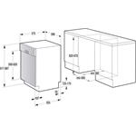 GORENJE GI661C60X, vstavaná umývačka riadu,