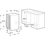 Gorenje GV56210, vstavaná umývačka riadu 45cm