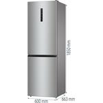 Gorenje NRC6194SXL4, kombinovaná chladnička