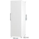 Gorenje RP619EEW5, jednodverová chladnička