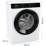 Gorenje W2PNA84A2W/CZ, práčka predom plnená