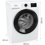 Gorenje W2PNEI84A1SW/CZ, práčka s predným plnením