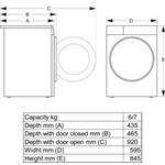 Gorenje W3NGPI62SBS, práčka predom plnená
