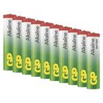 GP Alkaline, alkalická batéria LR03 (AAA) 10ks, fólia