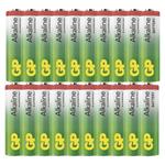 GP Alkaline, alkalická batéria LR6 (AA) 20ks, blister