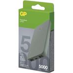 GP B6405GY B+ Series, powerbanka 5 000 mAh, 12 W, zelenošedá