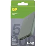 GP B6405GY B+ Series, powerbanka 5 000 mAh, 12 W, zelenošedá