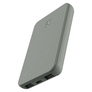 GP B6405GY B+ Series, powerbanka 5 000 mAh, 12 W, zelenošedá