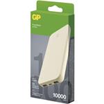 GP B6410BE B+ Series, powerbanka 10 000 mAh, 15 W, béžová