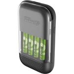 GP Charge10 S491, nabíjačka batérií + 4× AA 1700 mAh