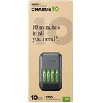 GP Charge10 S491, nabíjačka batérií + 4× AA 1700 mAh