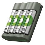 GP Eco E441, set nabíjačka batérií + 4 x AA 2100 mAh