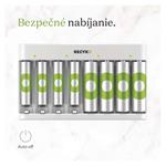 GP Eco E821, nabíjačka batérií + 4× AA 2100 + 4× AAA 850